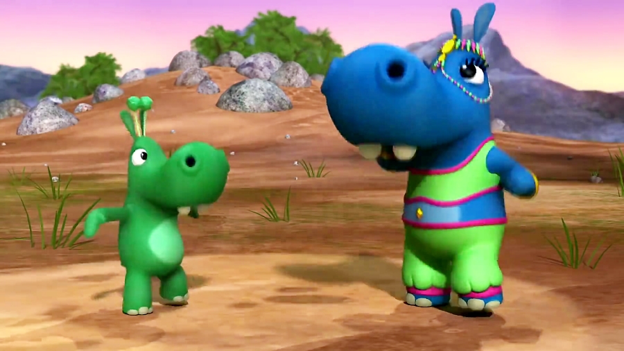 انیمیشن خانواده اسب آبی The Happos Family - فصل 1 قسمت 13